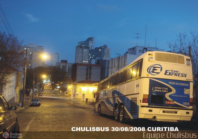 Trans Express 1010 na cidade de Curitiba, Paraná, Brasil, por Paulo Roberto Chulis. Número da foto: #67932.