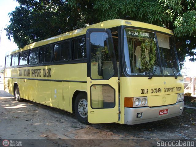 Giulia Locadora Transporte Turismo 25005 na cidade de Sorocaba, São Paulo, Brasil, por Elias  Junior. Número da foto: #68504.