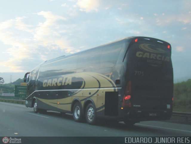 Viação Garcia 7175 na cidade de Araçariguama, São Paulo, Brasil, por EDUARDO - SOROCABUS. ID da foto: 68663.