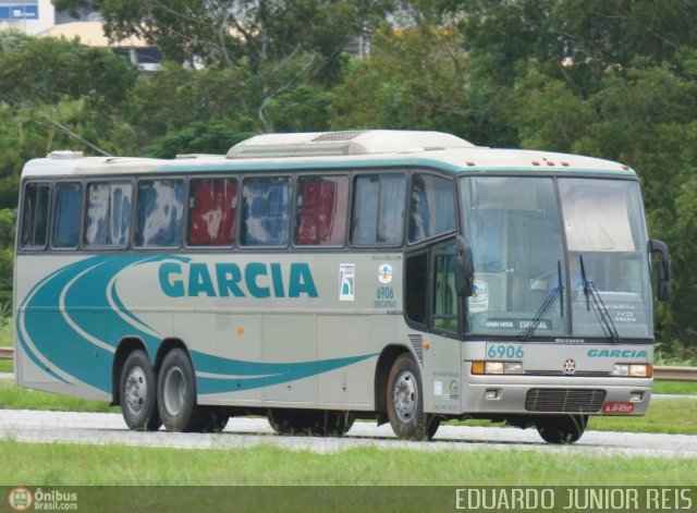 Viação Garcia 6906 na cidade de Araçariguama, São Paulo, Brasil, por EDUARDO - SOROCABUS. ID da foto: 68670.