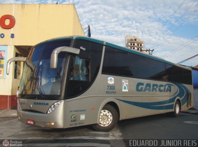 Viação Garcia 7300 na cidade de Sorocaba, São Paulo, Brasil, por EDUARDO - SOROCABUS. ID da foto: 68696.