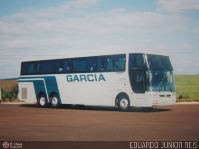 Viação Garcia 6474 na cidade de Cambará, Paraná, Brasil, por EDUARDO - SOROCABUS. Número da foto: #69143.