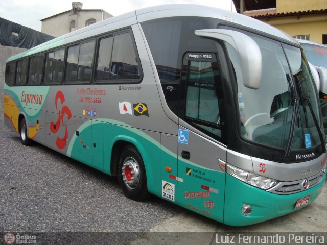 Expressa Turismo 55450 na cidade de Contagem, Minas Gerais, Brasil, por Luiz Fernando Pereira. Número da foto: #69158.