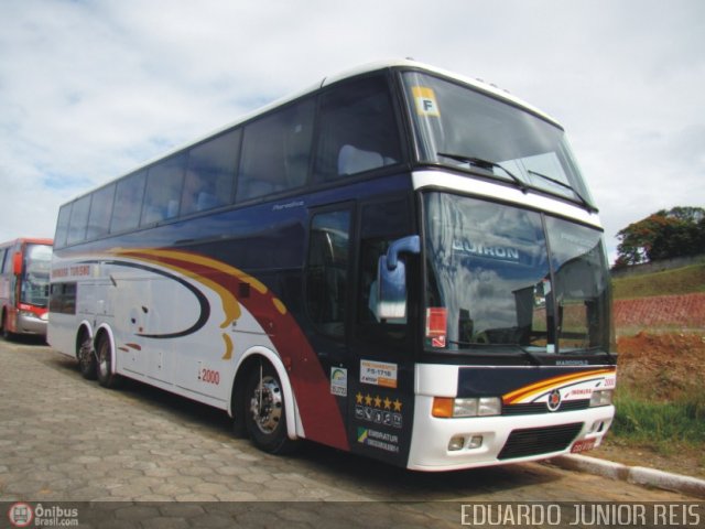 Imamura Turismo 2000 na cidade de Cachoeira Paulista, São Paulo, Brasil, por EDUARDO - SOROCABUS. Número da foto: #69004.