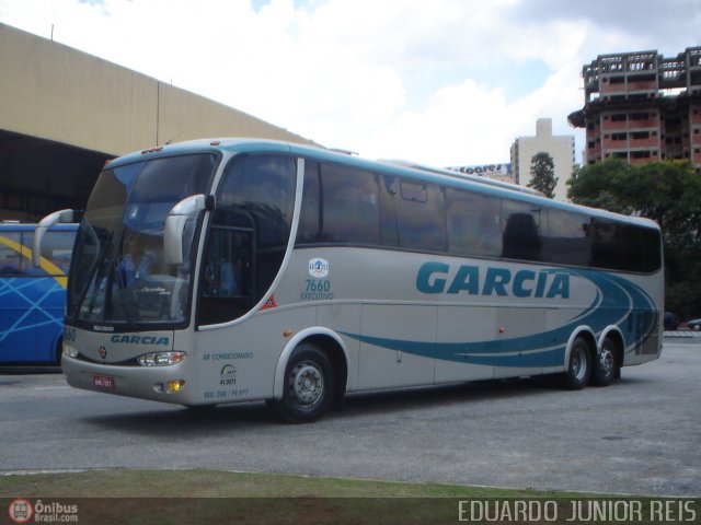 Viação Garcia 7660 na cidade de Sorocaba, São Paulo, Brasil, por EDUARDO - SOROCABUS. Número da foto: #70455.
