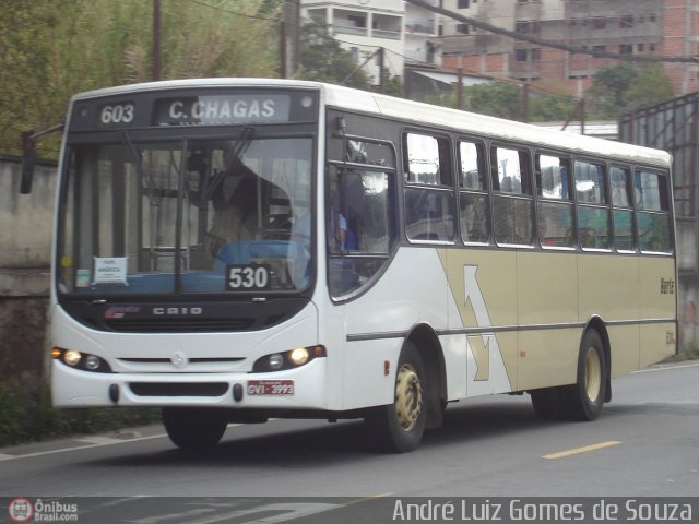 Auto Viação Norte 530 na cidade de Juiz de Fora, Minas Gerais, Brasil, por André Luiz Gomes de Souza. Número da foto: #64727.