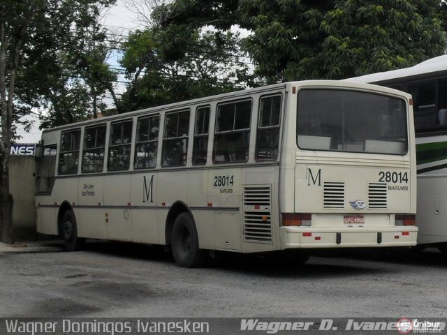 Viação Marumbi 28014 na cidade de Curitiba, Paraná, Brasil, por Wagner Domingos Ivanesken. Número da foto: #70793.