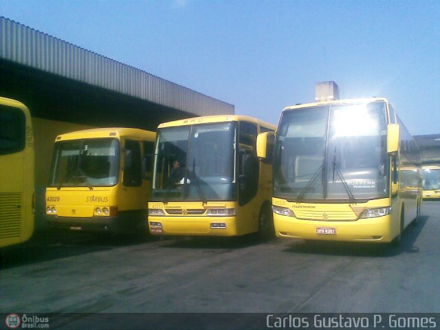 Viação Itapemirim 42029 na cidade de Rio de Janeiro, Rio de Janeiro, Brasil, por Carlos Gustavo Pereira Gomes. Número da foto: #70636.
