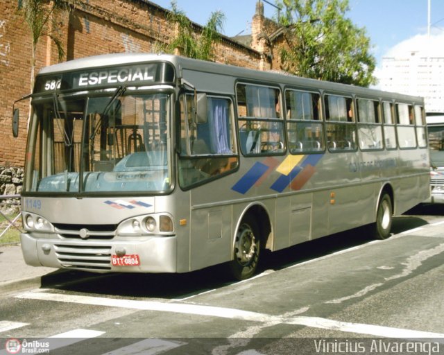 TCS - Transporte Coletivo de Sorocaba 1149 na cidade de Sorocaba, São Paulo, Brasil, por Vinicius Alvarenga. Número da foto: #71569.