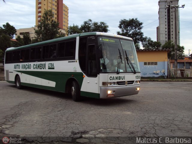 Auto Viação Cambuí 158 na cidade de Pouso Alegre, Minas Gerais, Brasil, por Mateus C. Barbosa. ID da foto: 71985.