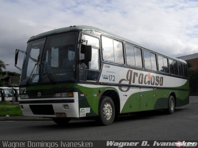 Viação Graciosa 172 na cidade de Curitiba, Paraná, Brasil, por Wagner Domingos Ivanesken. Número da foto: #71983.