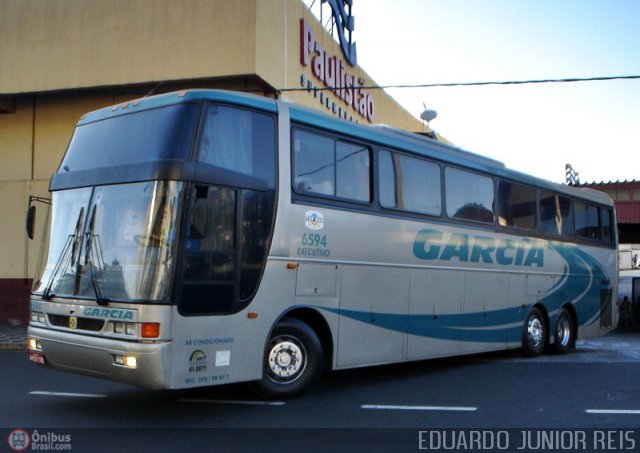 Viação Garcia 6594 na cidade de Sorocaba, São Paulo, Brasil, por EDUARDO - SOROCABUS. Número da foto: #72818.