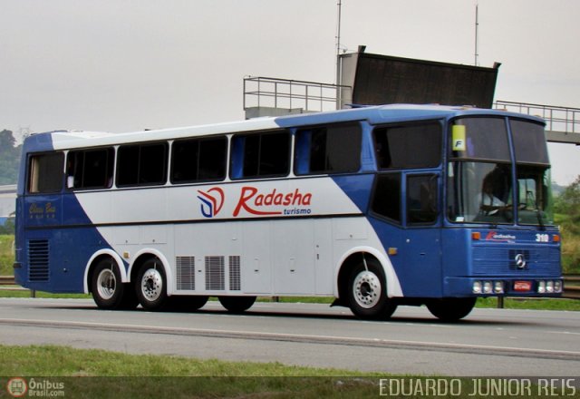 Radasha Turismo 310 na cidade de Araçariguama, São Paulo, Brasil, por EDUARDO - SOROCABUS. Número da foto: #73180.