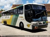 Empresa Gontijo de Transportes 15230 na cidade de Almenara, Minas Gerais, Brasil, por Sérgio Augusto Braga Canuto. Número da foto: #:id.