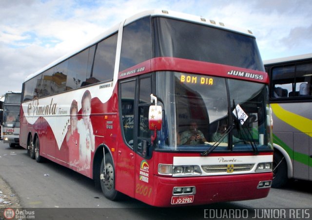 Pimenta Turismo 2001 na cidade de São Paulo, São Paulo, Brasil, por EDUARDO - SOROCABUS. ID da foto: 73859.