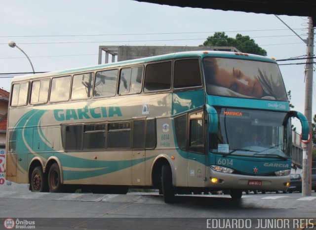 Viação Garcia 6014 na cidade de Sorocaba, São Paulo, Brasil, por EDUARDO - SOROCABUS. ID da foto: 65443.