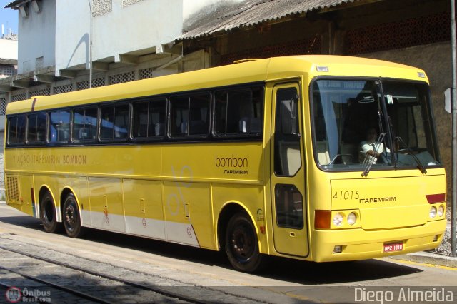 Viação Itapemirim 41015 na cidade de Rio de Janeiro, Rio de Janeiro, Brasil, por Diego Almeida Araujo. ID da foto: 66027.