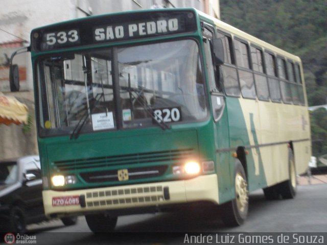 TUSMIL - Transporte Urbano São Miguel 820 na cidade de Juiz de Fora, Minas Gerais, Brasil, por André Luiz Gomes de Souza. ID da foto: 67165.