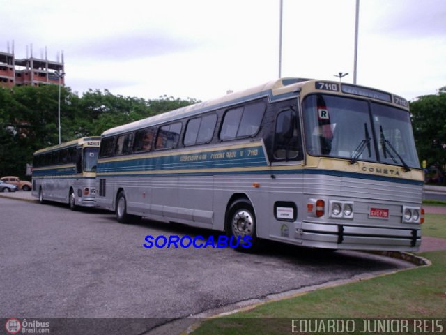 Viação Cometa 7110 na cidade de Sorocaba, São Paulo, Brasil, por EDUARDO - SOROCABUS. ID da foto: 67247.