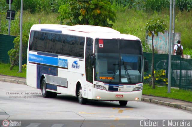 VIDA - Viação Danúbio Azul 4007 na cidade de São Paulo, São Paulo, Brasil, por Cleber C.  Moreira. ID da foto: 67622.