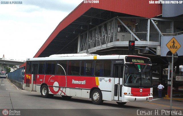 Expresso Itamarati 5408 na cidade de São José do Rio Preto, São Paulo, Brasil, por Cesar H. Pereira. Número da foto: #67300.