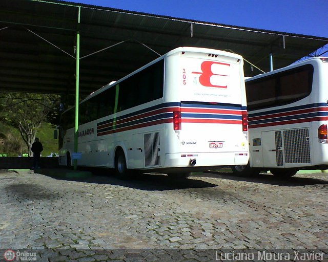 Expresso Embaixador 305 na cidade de Cristal, Rio Grande do Sul, Brasil, por Luciano Moura Xavier. Número da foto: #207229.