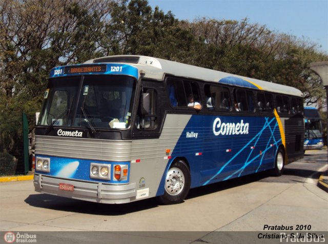 Viação Cometa 1201 na cidade de São Paulo, São Paulo, Brasil, por Cristiano Soares da Silva. Número da foto: #212271.