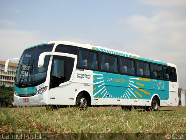 EVAL - Empresa de Viação Angrense 1027 na cidade de Rio de Janeiro, Rio de Janeiro, Brasil, por Gabriel Peclat. Número da foto: #213287.