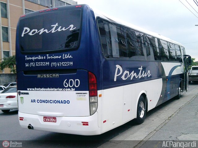 Pontur 600 na cidade de São Paulo, São Paulo, Brasil, por Antonio Carlos Pangardi. ID da foto: 214521.