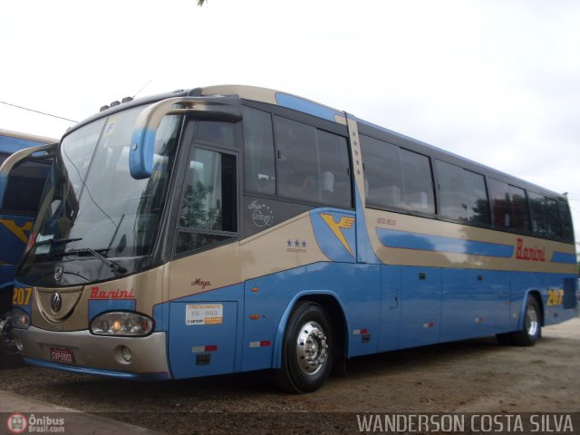 Transporte e Turismo Bonini 207 na cidade de Jacareí, São Paulo, Brasil, por Wanderson Costa Silva. ID da foto: 214480.