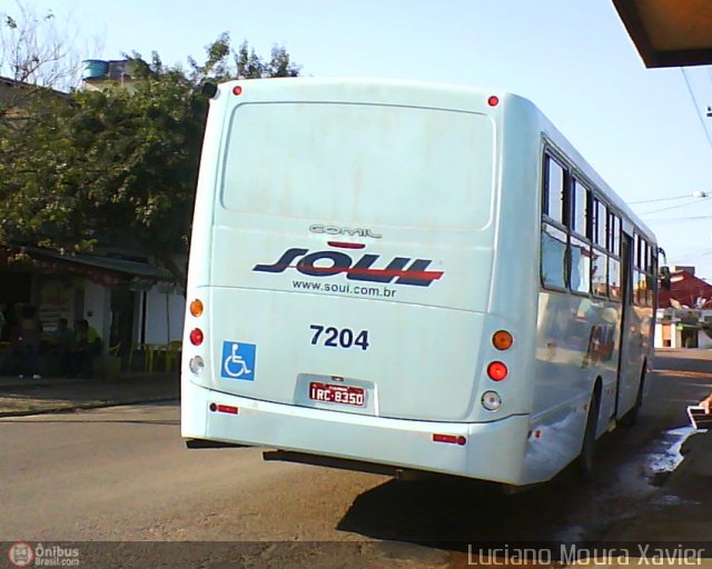 SOUL - Sociedade de Ônibus União Ltda. 7204 na cidade de Alvorada, Rio Grande do Sul, Brasil, por Luciano Moura Xavier. Número da foto: #215351.