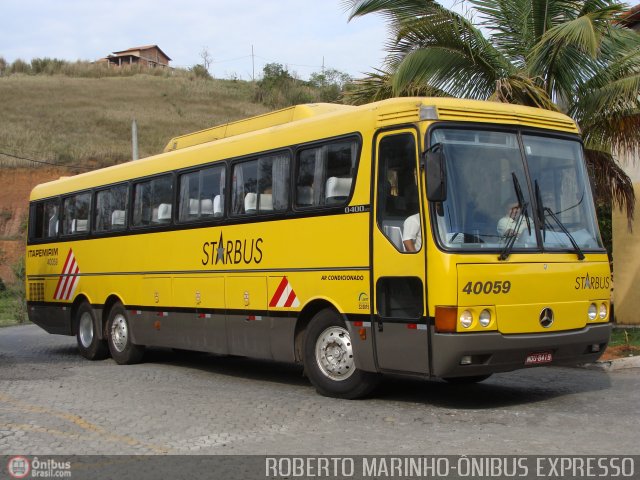 Viação Itapemirim 40059 na cidade de Paraíba do Sul, Rio de Janeiro, Brasil, por Roberto Marinho - Ônibus Expresso. ID da foto: 216121.