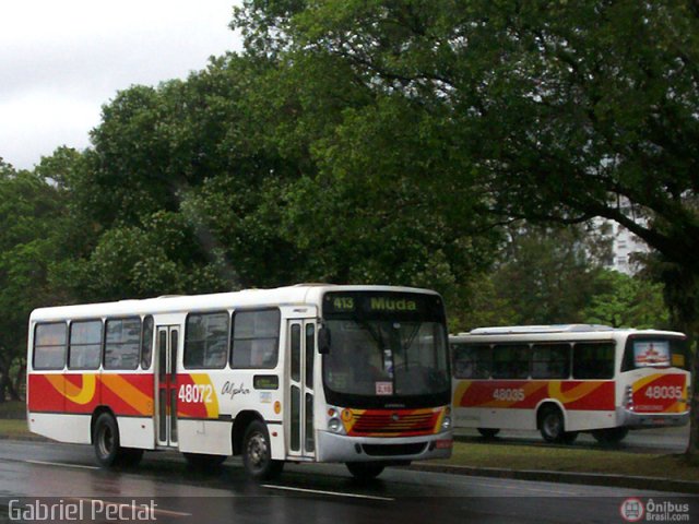 Auto Viação Alpha 48072 na cidade de Rio de Janeiro, Rio de Janeiro, Brasil, por Gabriel Peclat. Número da foto: #216509.