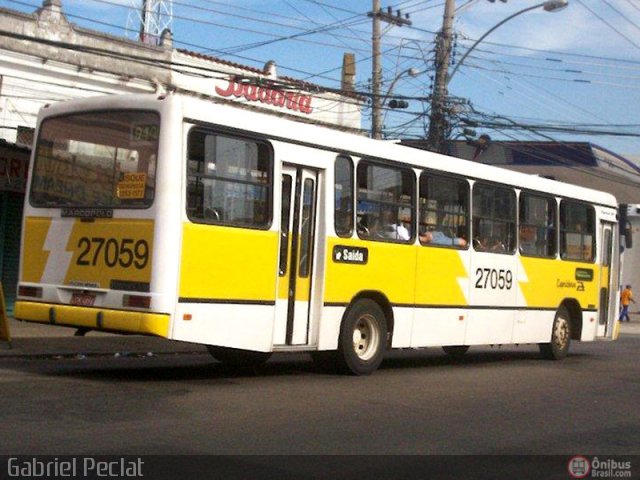 Caprichosa Auto Ônibus 27059 na cidade de Rio de Janeiro, Rio de Janeiro, Brasil, por Gabriel Peclat. Número da foto: #216524.