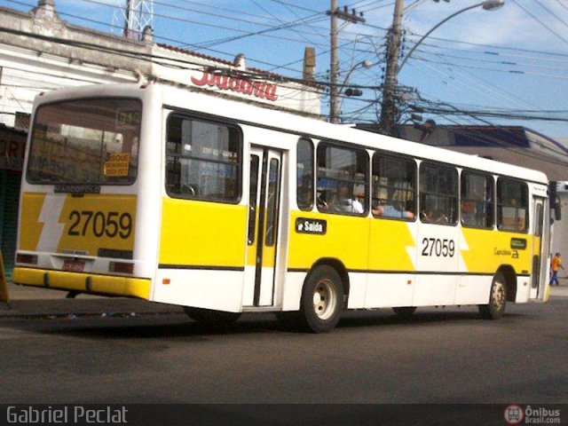 Caprichosa Auto Ônibus 27059 na cidade de Rio de Janeiro, Rio de Janeiro, Brasil, por Gabriel Peclat. ID da foto: 216524.