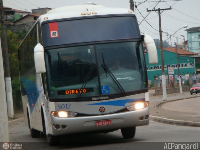 Auto Viação Bragança 5012 na cidade de Bragança Paulista, São Paulo, Brasil, por Antonio Carlos Pangardi. Número da foto: #217225.