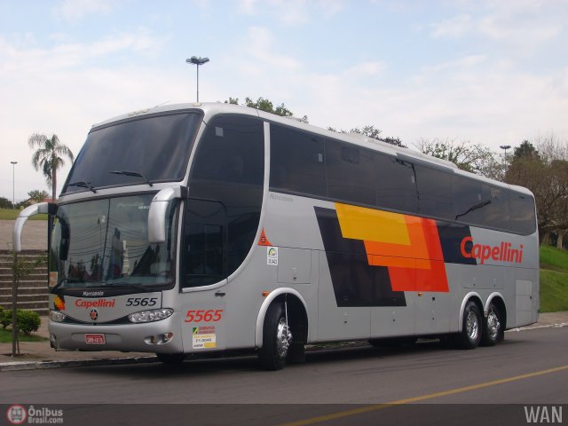 Transportes Capellini 5565 na cidade de Bento Gonçalves, Rio Grande do Sul, Brasil, por Wanderson Costa Silva. Número da foto: #217322.