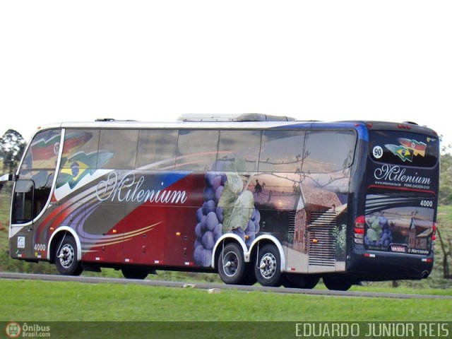 Milenium Turismo 4000 na cidade de Sorocaba, São Paulo, Brasil, por EDUARDO - SOROCABUS. Número da foto: #217264.
