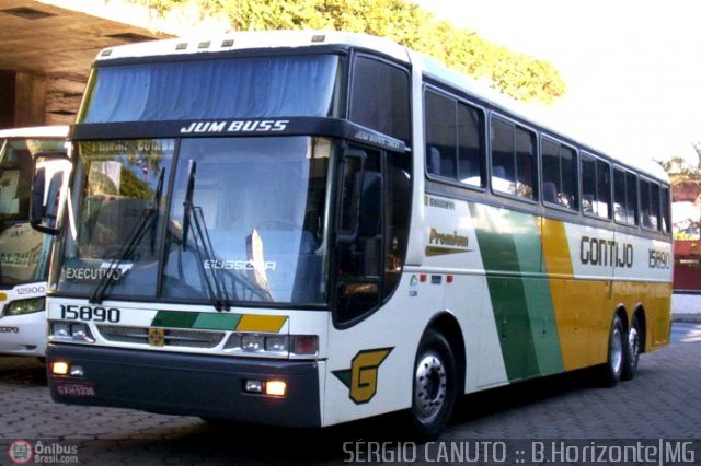 Empresa Gontijo de Transportes 15890 na cidade de Belo Horizonte, Minas Gerais, Brasil, por Sérgio Augusto Braga Canuto. Número da foto: #207910.