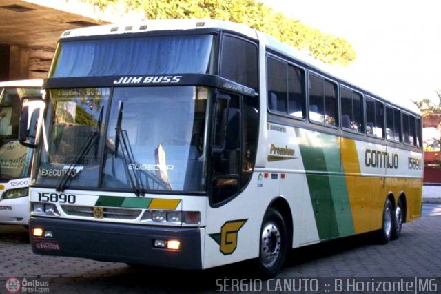 Empresa Gontijo de Transportes 15890 na cidade de Belo Horizonte, Minas Gerais, Brasil, por Sérgio Augusto Braga Canuto. ID da foto: 207910.