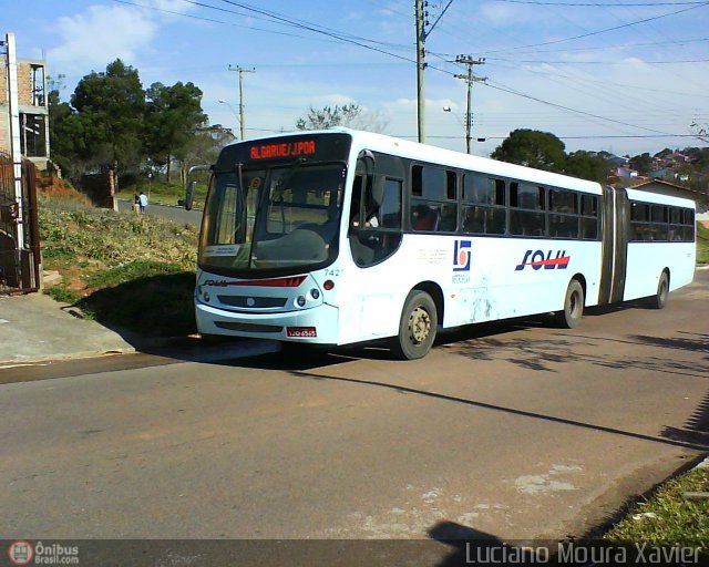 SOUL - Sociedade de Ônibus União Ltda. 7427 na cidade de Alvorada, Rio Grande do Sul, Brasil, por Luciano Moura Xavier. Número da foto: #207724.