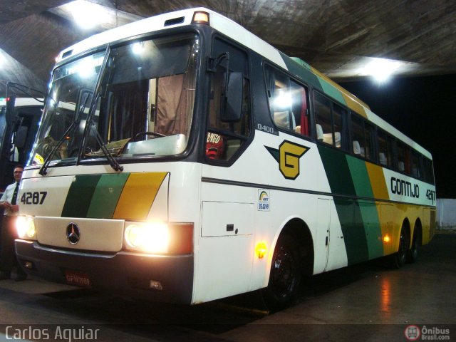 Empresa Gontijo de Transportes 4287 na cidade de Teresina, Piauí, Brasil, por Carlos Aguiar ®. Número da foto: #217998.