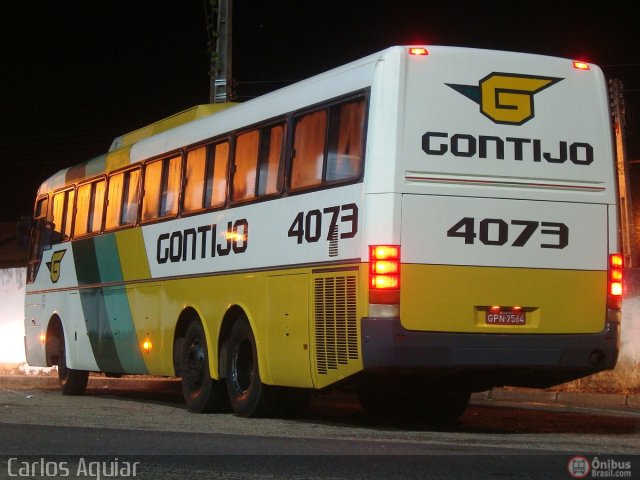 Empresa Gontijo de Transportes 4073 na cidade de Teresina, Piauí, Brasil, por Carlos Aguiar ®. Número da foto: #217990.
