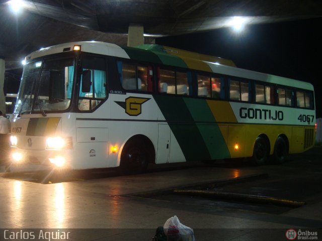 Empresa Gontijo de Transportes 4067 na cidade de Teresina, Piauí, Brasil, por Carlos Aguiar ®. ID da foto: 217989.