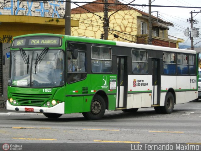 Viação Santa Brígida 1 1620 na cidade de São Paulo, São Paulo, Brasil, por Luiz Fernando Maximo. Número da foto: #218528.