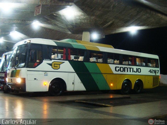 Empresa Gontijo de Transportes 4287 na cidade de Teresina, Piauí, Brasil, por Carlos Aguiar ®. ID da foto: 217995.