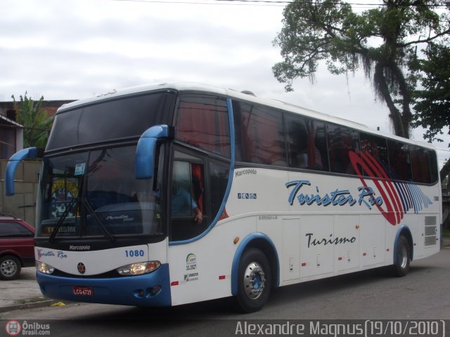 Twister Rio Transporte e Turismo 1080 na cidade de Rio de Janeiro, Rio de Janeiro, Brasil, por Alexandre  Magnus. Número da foto: #219034.