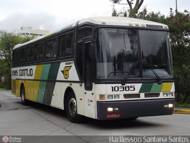 Empresa Gontijo de Transportes 10385 na cidade de São Paulo, São Paulo, Brasil, por Harllesson Santana Santos. ID da foto: 219835.