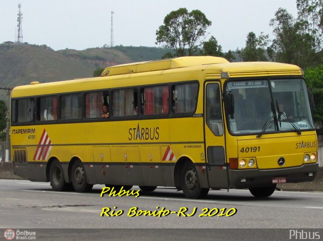 Viação Itapemirim 40191 na cidade de Rio Bonito, Rio de Janeiro, Brasil, por Paulo Henrique. ID da foto: 220471.