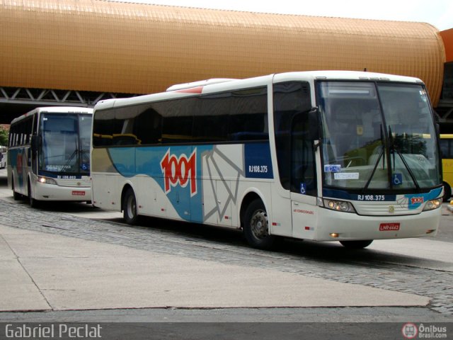 Auto Viação 1001 RJ 108.375 na cidade de Rio de Janeiro, Rio de Janeiro, Brasil, por Gabriel Peclat. Número da foto: #220784.